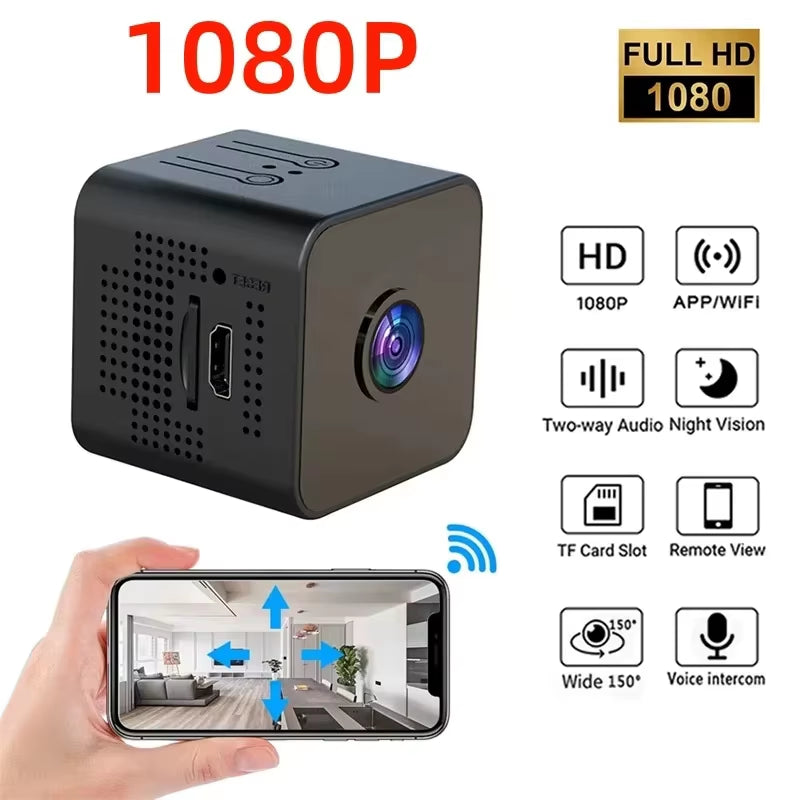 1080P Mini Wifi Camera Night Vision Hidden IP Camera Vision Remote Monitor Portable Wireless Mini Camcorders