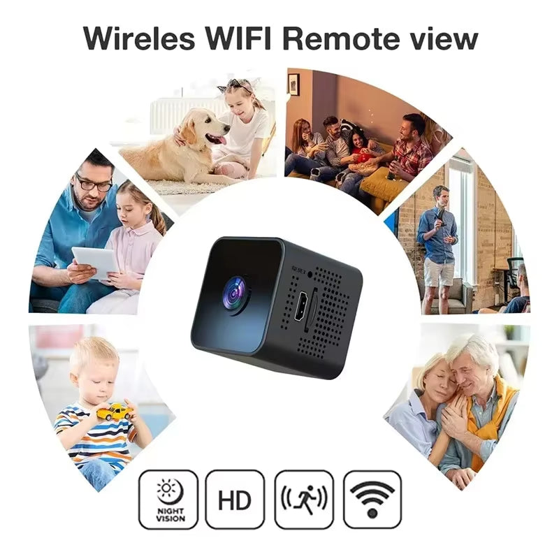 1080P Mini Wifi Camera Night Vision Hidden IP Camera Vision Remote Monitor Portable Wireless Mini Camcorders